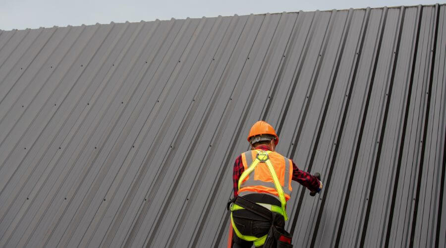 Professional metal roof installation services in Aspers, PA